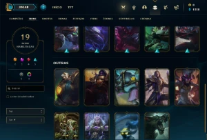 conta league of legends LOL