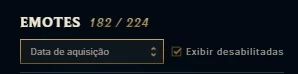 Conta League of legends com diversas skins. LOL