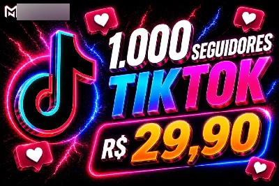 TikTok seguidores (shop) promoção - Outros