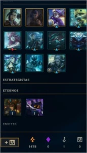 Conta ex diamante 2 3460rp 12580ea - League of Legends: Wild Rift LOL WR