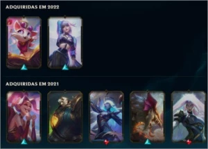 Conta ex diamante 2 3460rp 12580ea - League of Legends: Wild Rift LOL WR
