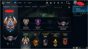 Conta challenger - League of Legends LOL
