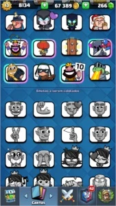 Clash Royale Nível 13 mais de 30 cartas fulls ,tá barato
