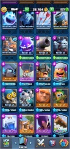 Conta Clash Royale