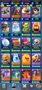 Conta Clash Royale