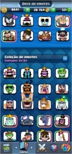 Conta Clash Royale