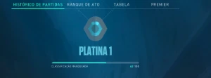 Conta valorant - Plat 1 - Rank De Ato Plat 2 - 1 Skin