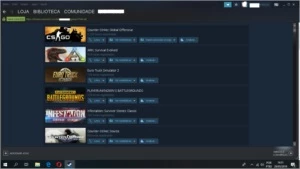 Steam lvl 30 520 jogos 5 anos !
