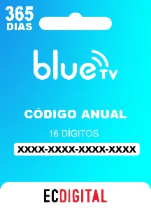 Blue tv 365 dias Recarga Anual