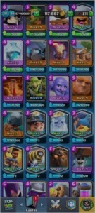 Conta nível 11 com todas as cartas do jogo. - Clash Royale
