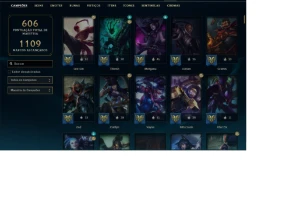 CONTA GOLD 2, LEVEL 57 UPADA À MÃO - League of Legends LOL
