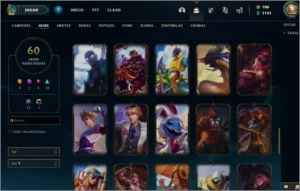 Conta lol nivel 246 60 skins - League of Legends