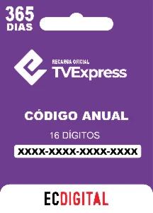 TVE Tv Express 365 dias - Gift Card - Gift Cards