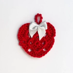 Enfeite de Natal em crochê - Artesanato e Personalizados