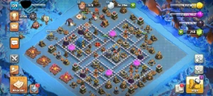Cv12 Semi Full Bem Upado Th12 Barato 20 Skins 11 Paisagem - Clash of Clans