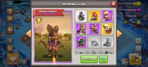 Cv12 Semi Full Bem Upado Th12 Barato 20 Skins 11 Paisagem - Clash of Clans