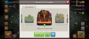 Cv12 Semi Full Bem Upado Th12 Barato 20 Skins 11 Paisagem - Clash of Clans