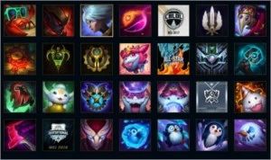CONTA DE LOL DIAMANTE 1 TODOS CHAMPS 117 SKINS - League of Legends