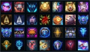 CONTA DE LOL DIAMANTE 1 TODOS CHAMPS 117 SKINS - League of Legends