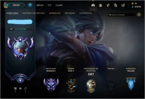 CONTA DE LOL DIAMANTE 1 TODOS CHAMPS 117 SKINS - League of Legends