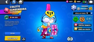 conta com 110 skins e totalmente full - Brawl Stars