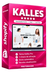 Tema Kalles Shopify Atualizado + Chave de Ativação - Sites, Lojas e Sistemas Prontos Sites e Scripts