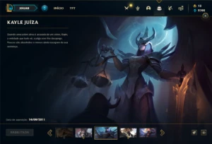 Conta platina 1 com 150 Champs e 163 Skins + 3 RARAS - League of Legends LOL