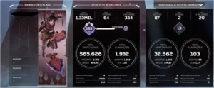 Conta com Herança da Wraith mais 19 itens lendarios. - Apex Legends