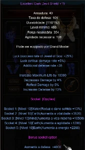 Sm Set Full Blue + W4 3Add + Seeds - MU Online