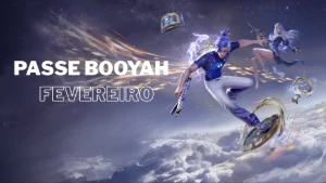Passe booyah Fevereiro 2026 - Free Fire
