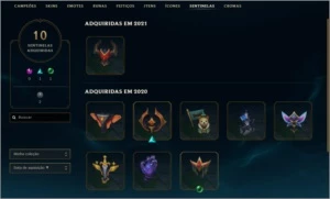 Conta Ex Mestre e 2 emote de Grão Mestre - League of Legends LOL