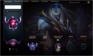 Conta Ex Mestre e 2 emote de Grão Mestre - League of Legends LOL