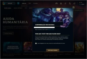 Conta Ouro 3 com 3 Skins e 22 Champs ( Sem email confirmado - League of Legends LOL