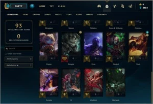 Conta LoL Diamante 4  67% win rate Bom MMR League of Legends