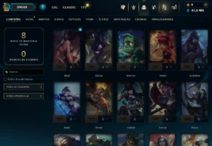 [Entrega Automática] Lol Ferro, 47K Ea, Lvl 30, Upada à mão - League of Legends
