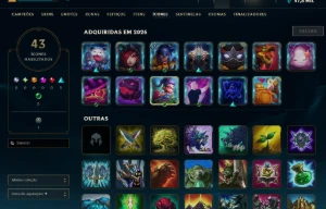[Entrega Automática] Lol Ferro, 47K Ea, Lvl 30, Upada à mão - League of Legends