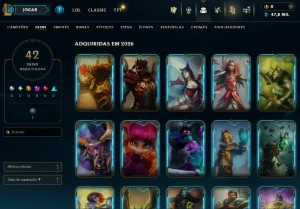 [Entrega Automática] Lol Ferro, 47K Ea, Lvl 30, Upada à mão - League of Legends