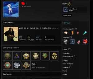 CONTA STEAM CS GO COM MEDALHAS RARAS