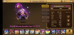Conta com biscoito Dark - Summoners War