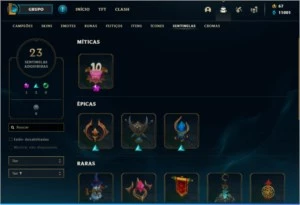 Conta League Of Legends  LVL 255 c/ Todos os campeões LOL