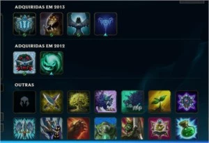 Conta League Of Legends  LVL 255 c/ Todos os campeões LOL