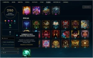 Conta League Of Legends  LVL 255 c/ Todos os campeões LOL