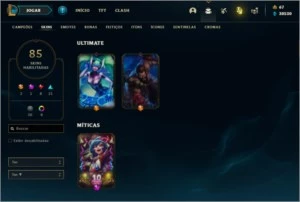 Conta League Of Legends  LVL 255 c/ Todos os campeões LOL