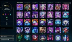 Conta League Of Legends  LVL 255 c/ Todos os campeões LOL