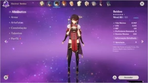 Conta AR 47 + Tartaglia + 2222 Gems - Genshin Impact