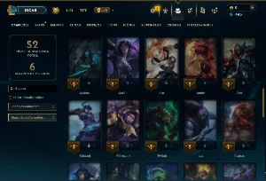 Bronze 3 com 55 Champs e 4 Skins - League of Legends LOL