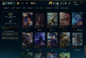 Bronze 3 com 55 Champs e 4 Skins - League of Legends LOL
