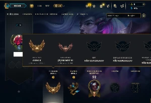Bronze 3 com 55 Champs e 4 Skins - League of Legends LOL