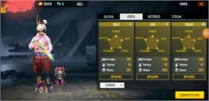 Vendo conta free fire top