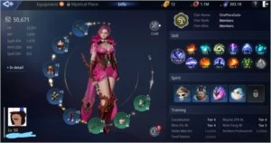 CONTA MIR4 LVL 50 51K DE POWER